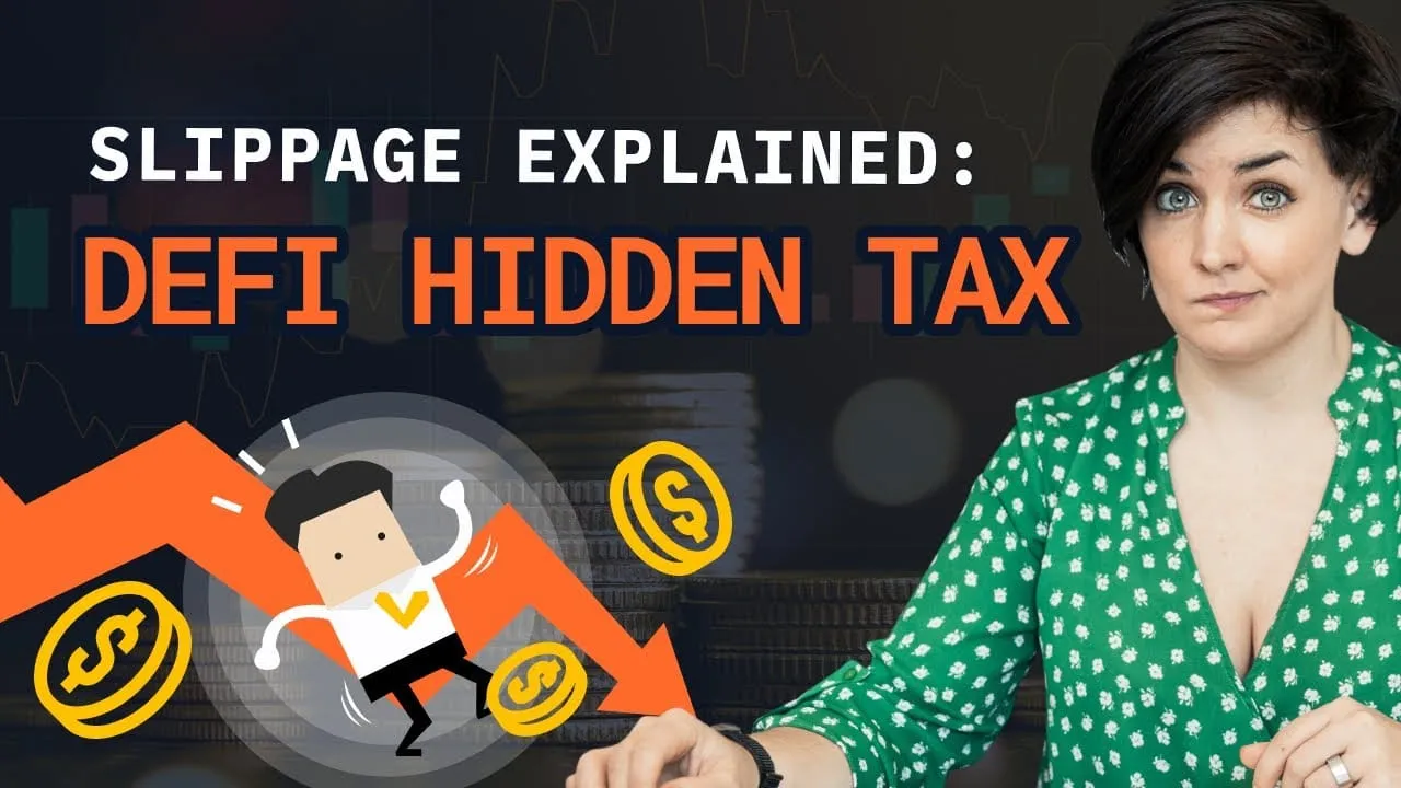Trading chart with price gaps explaining slippage, DeFi's hidden tax on your crypto